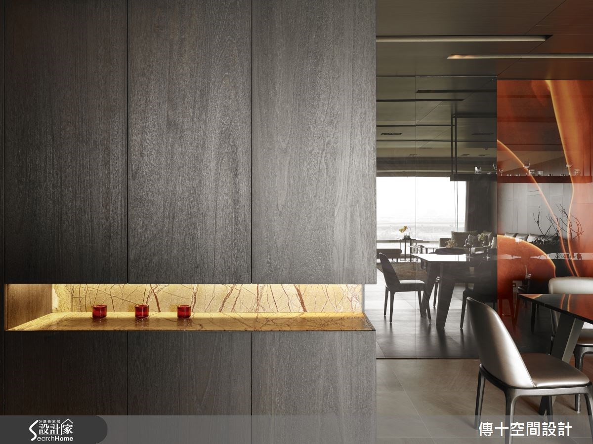 80坪新成屋(5年以下)＿現代風餐廳案例圖片＿傳十空間設計＿傳十_14之6