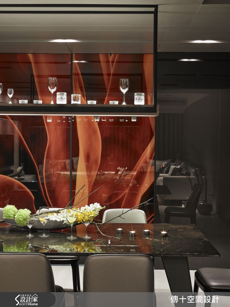 80坪新成屋(5年以下)＿現代風餐廳案例圖片＿傳十空間設計＿傳十_14之7