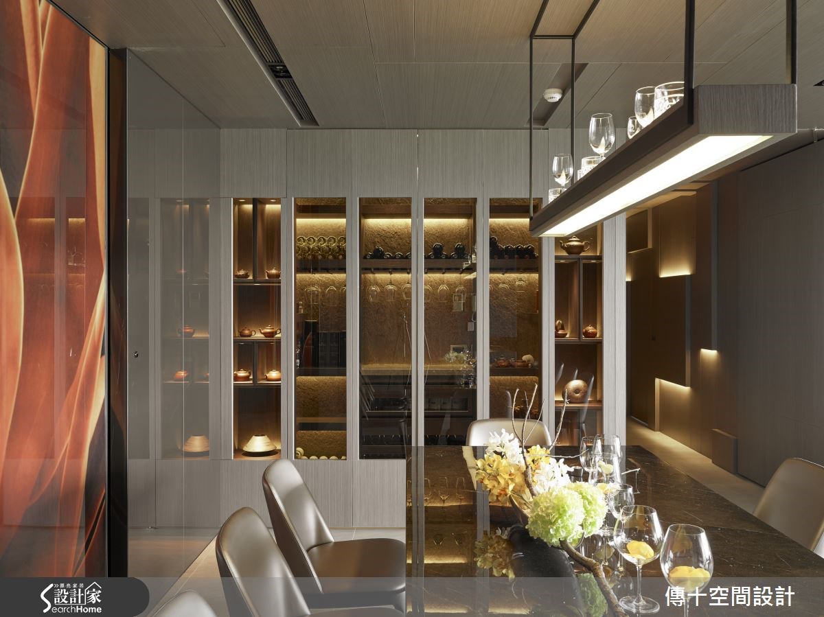 80坪新成屋(5年以下)＿現代風餐廳案例圖片＿傳十空間設計＿傳十_14之9