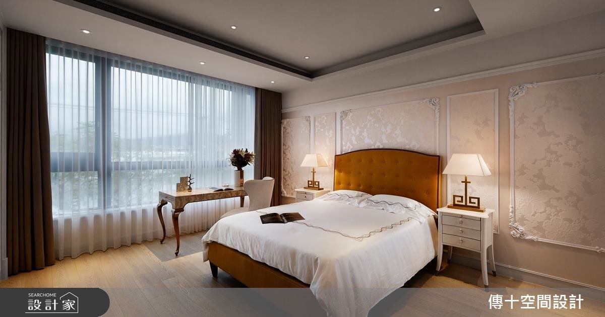 85坪新成屋(5年以下)＿休閒風臥室案例圖片＿傳十空間設計＿傳十_16之12