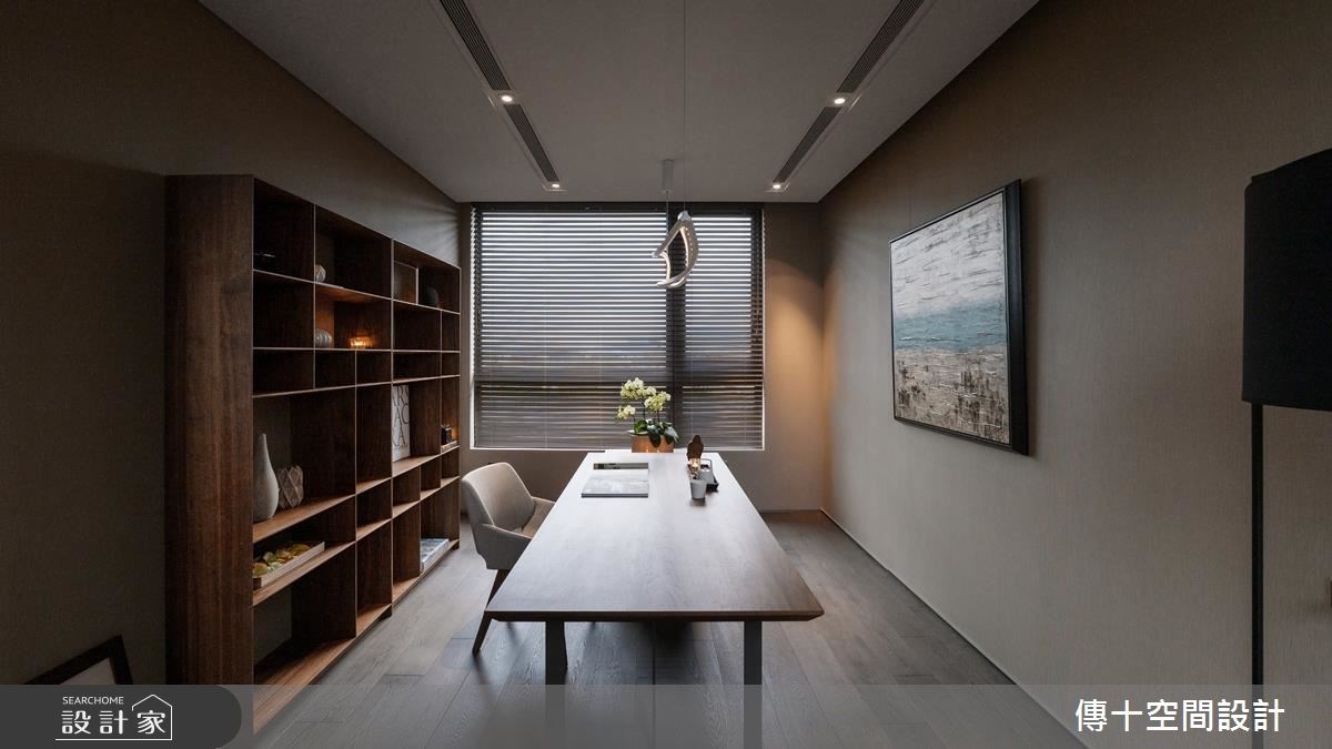 85坪新成屋(5年以下)＿休閒風書房案例圖片＿傳十空間設計＿傳十_16之17