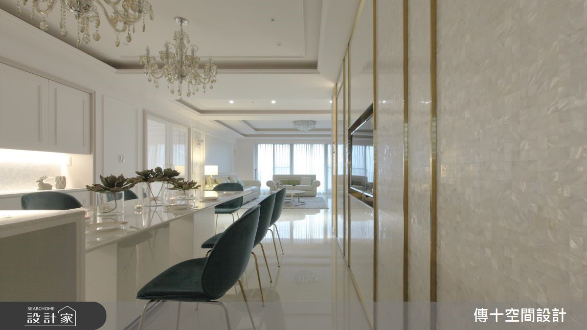 81坪新成屋(5年以下)＿新古典餐廳案例圖片＿傳十空間設計＿傳十_20之1