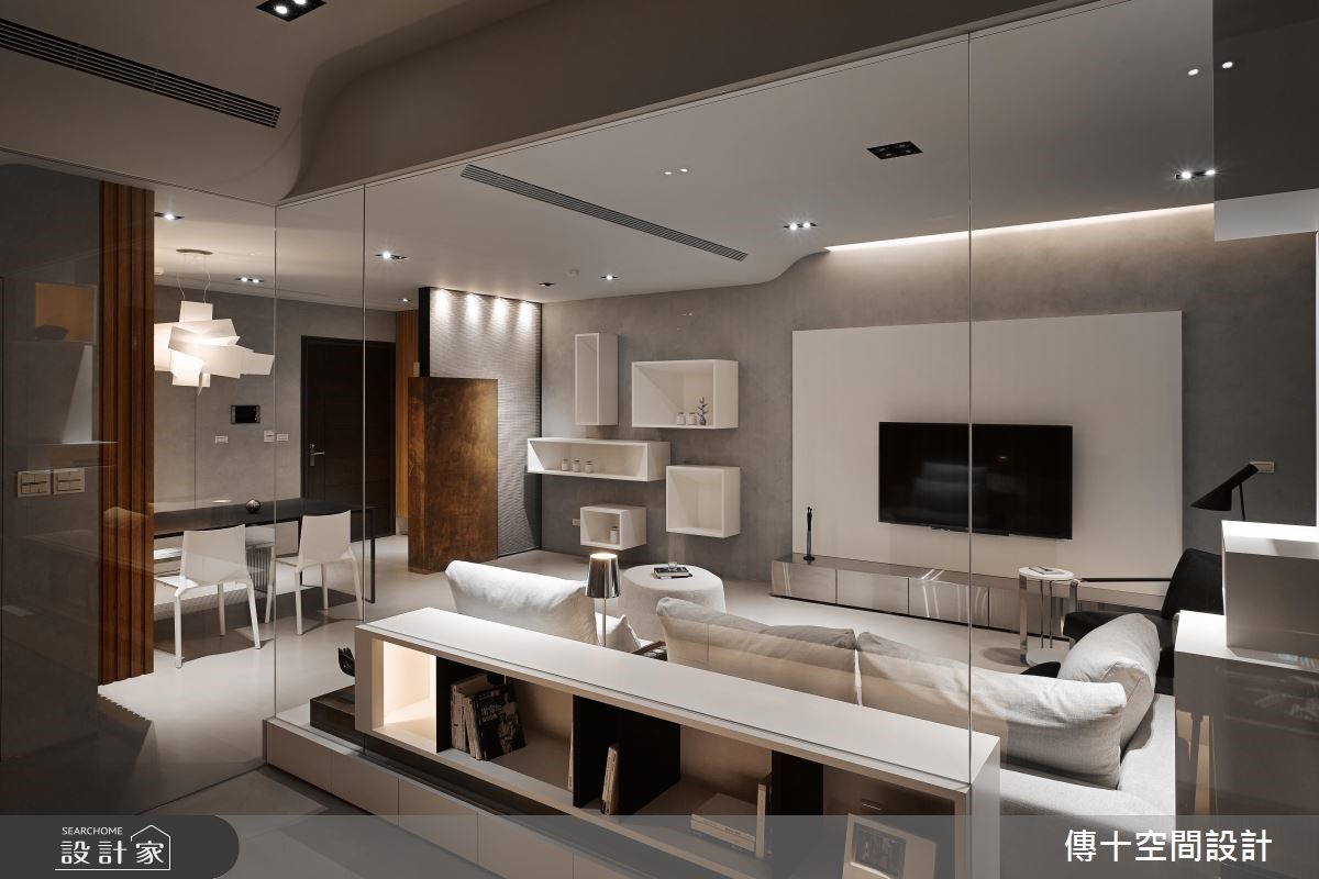 33坪＿混搭風客廳案例圖片＿傳十空間設計＿傳十_22之6