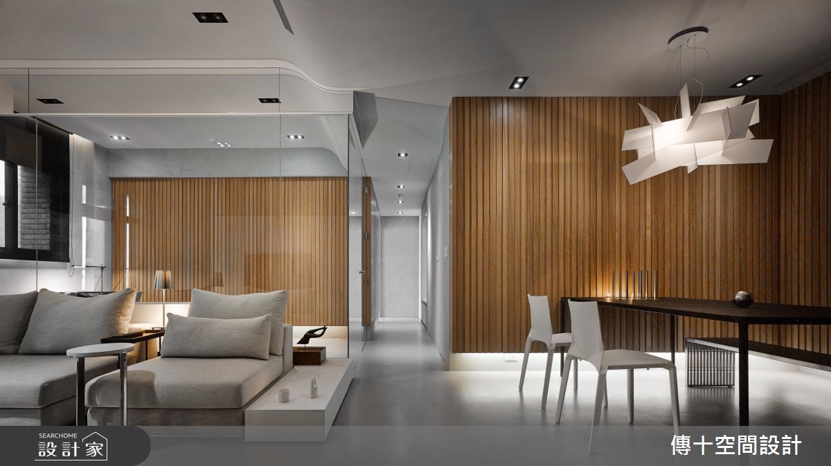 33坪＿混搭風客廳餐廳案例圖片＿傳十空間設計＿傳十_22之2