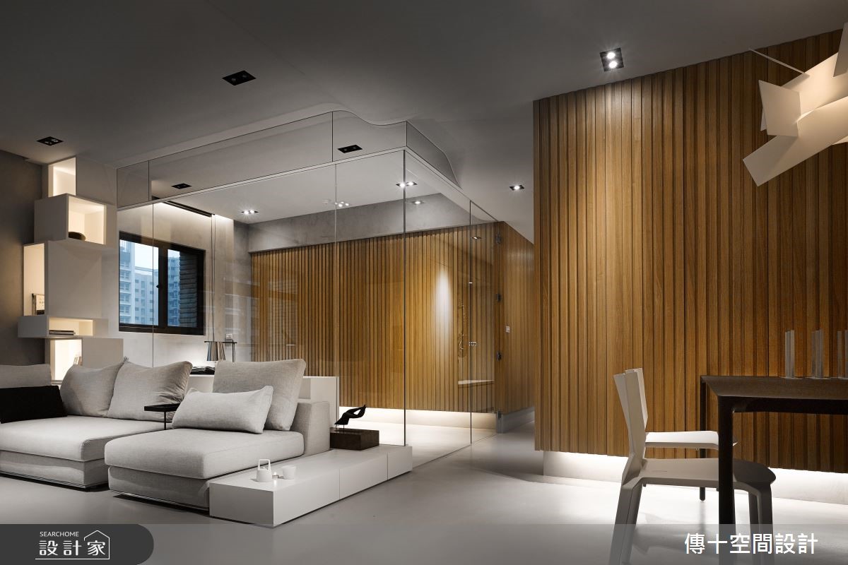 33坪＿混搭風客廳案例圖片＿傳十空間設計＿傳十_22之3