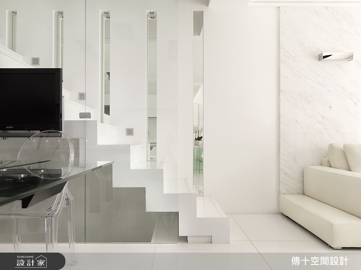 75坪老屋(16~30年)＿現代風樓梯案例圖片＿傳十空間設計＿傳十_23之7