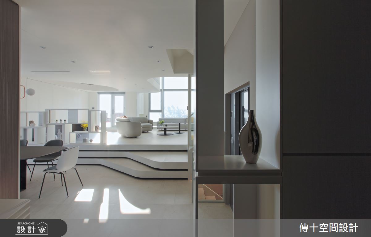 112坪老屋(16~30年)＿混搭風客廳案例圖片＿傳十空間設計＿傳十_25之1