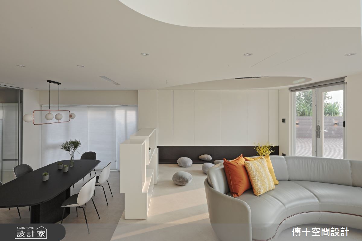 112坪老屋(16~30年)＿混搭風客廳案例圖片＿傳十空間設計＿傳十_25之6