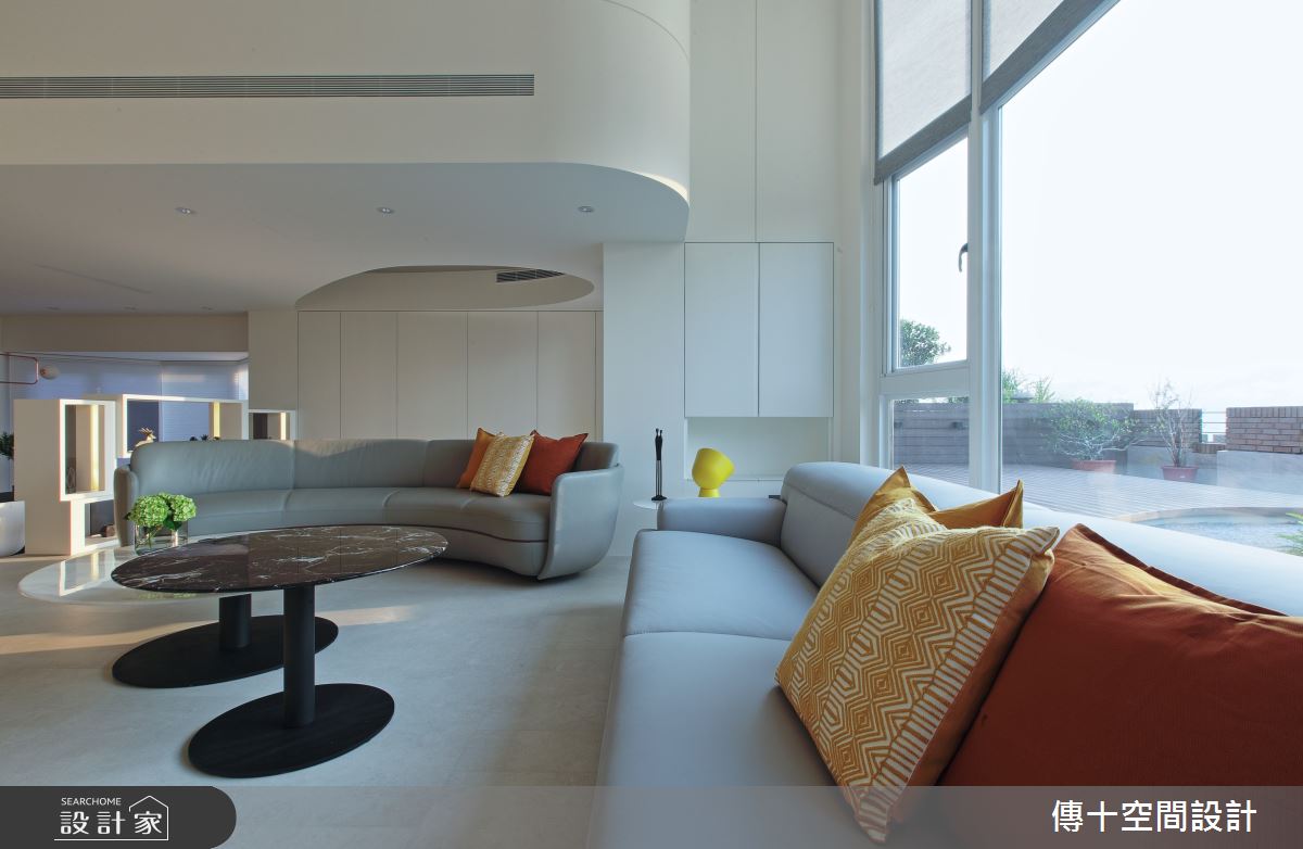 112坪老屋(16~30年)＿混搭風客廳案例圖片＿傳十空間設計＿傳十_25之5