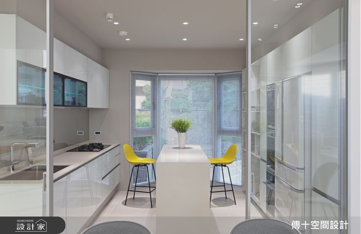 112坪老屋(16~30年)＿混搭風廚房中島案例圖片＿傳十空間設計＿傳十_25之10