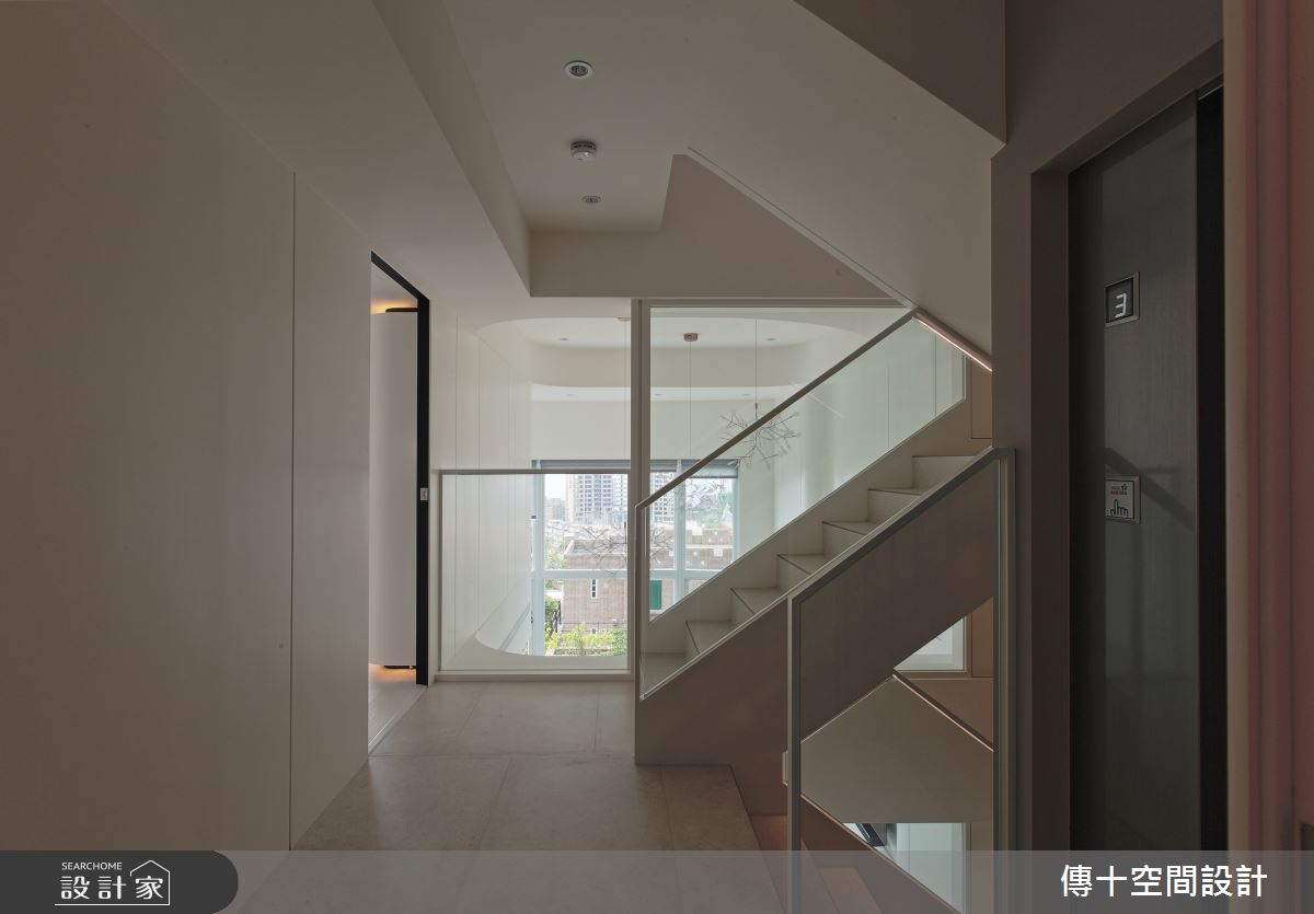 112坪老屋(16~30年)＿混搭風樓梯案例圖片＿傳十空間設計＿傳十_25之13