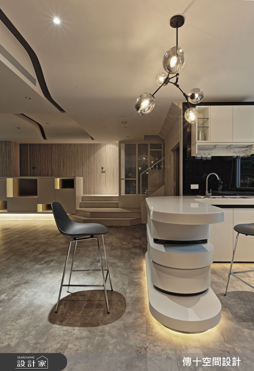 112坪老屋(16~30年)＿混搭風吧檯案例圖片＿傳十空間設計＿傳十_25之22