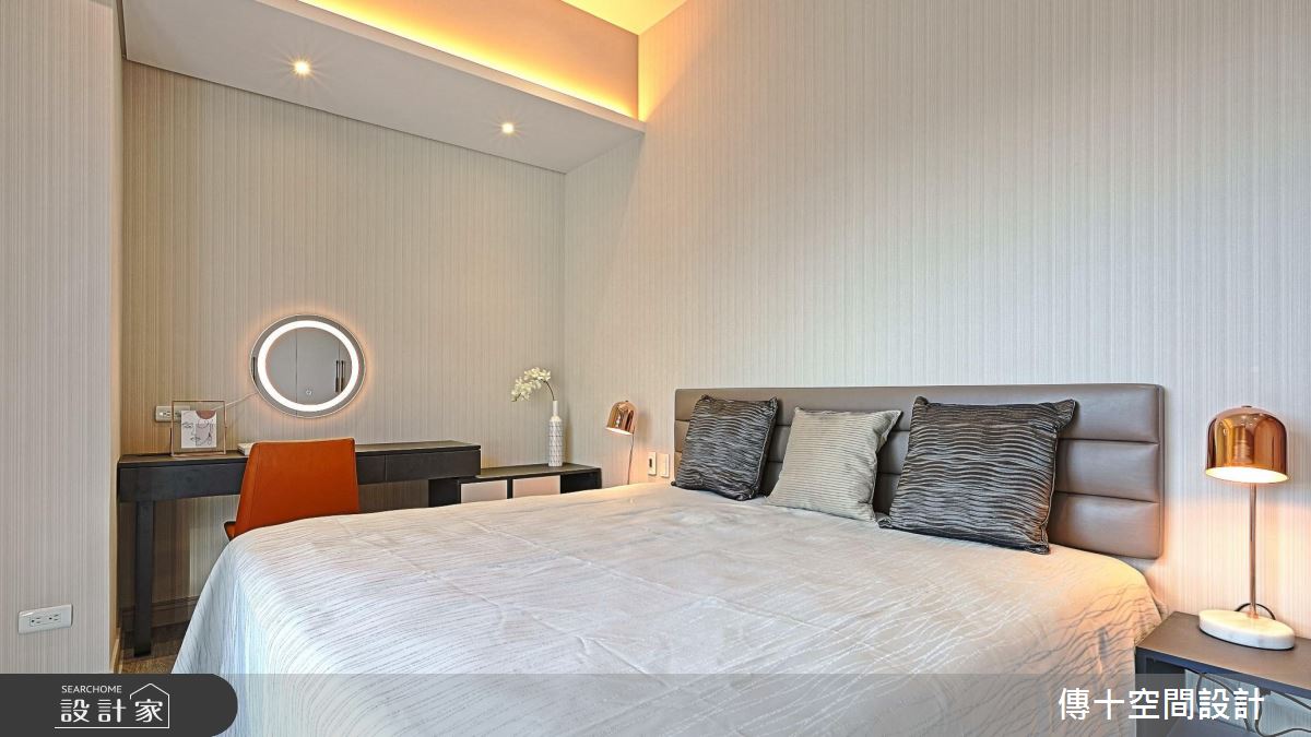 33坪新成屋(5年以下)＿新古典臥室案例圖片＿傳十空間設計＿傳十_26之8