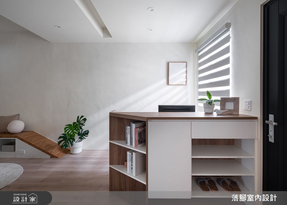 50坪老屋(41~50年)＿日式無印風客廳案例圖片＿落腳室內設計＿落腳_歲月靜好之2