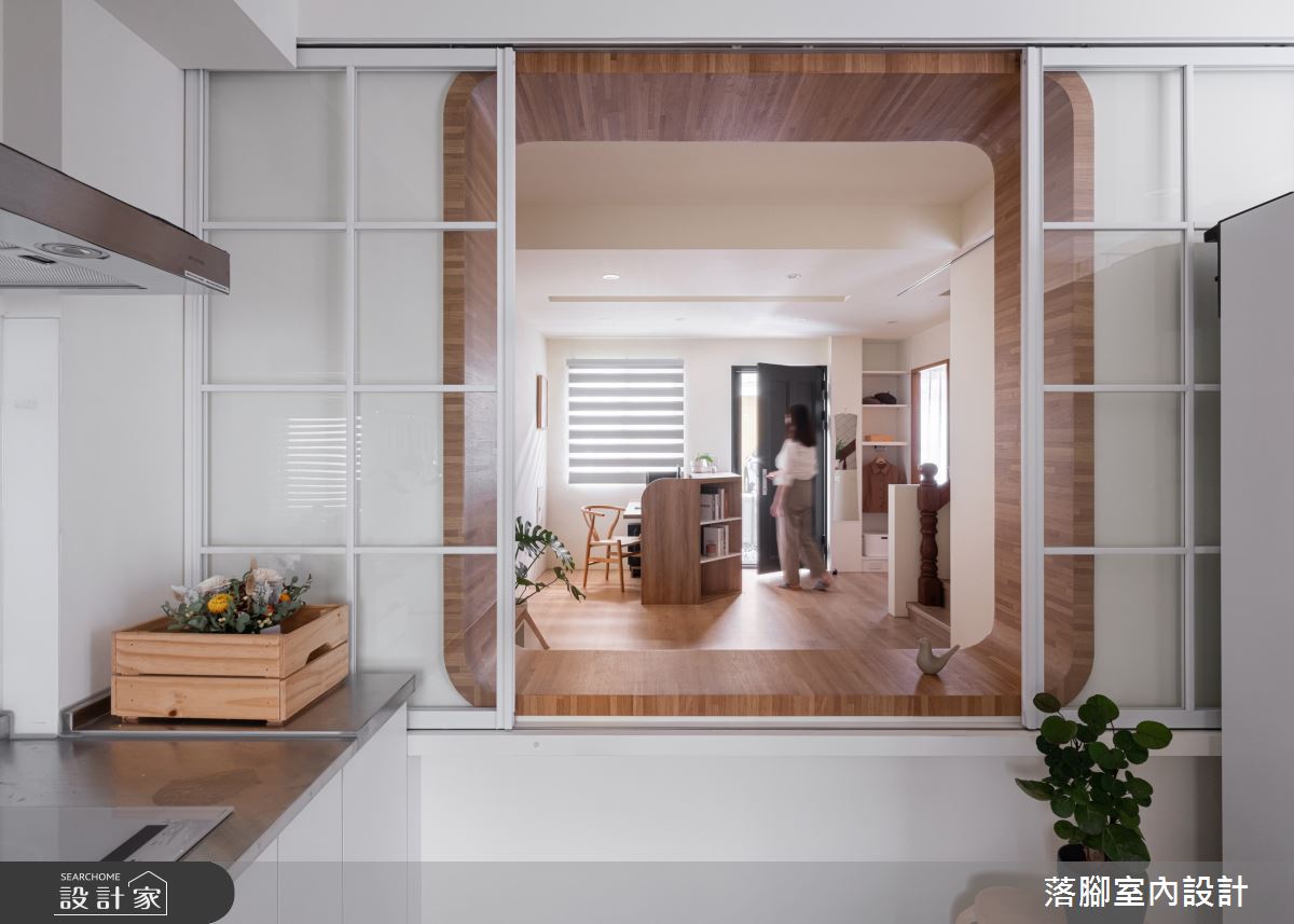 50坪老屋(41~50年)＿日式無印風玄關客廳廚房案例圖片＿落腳室內設計＿落腳_歲月靜好之6