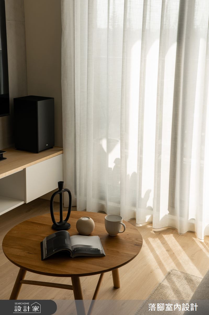 20坪新成屋(5年以下)＿北歐風客廳案例圖片＿落腳室內設計＿落腳_沐暮韶光之9