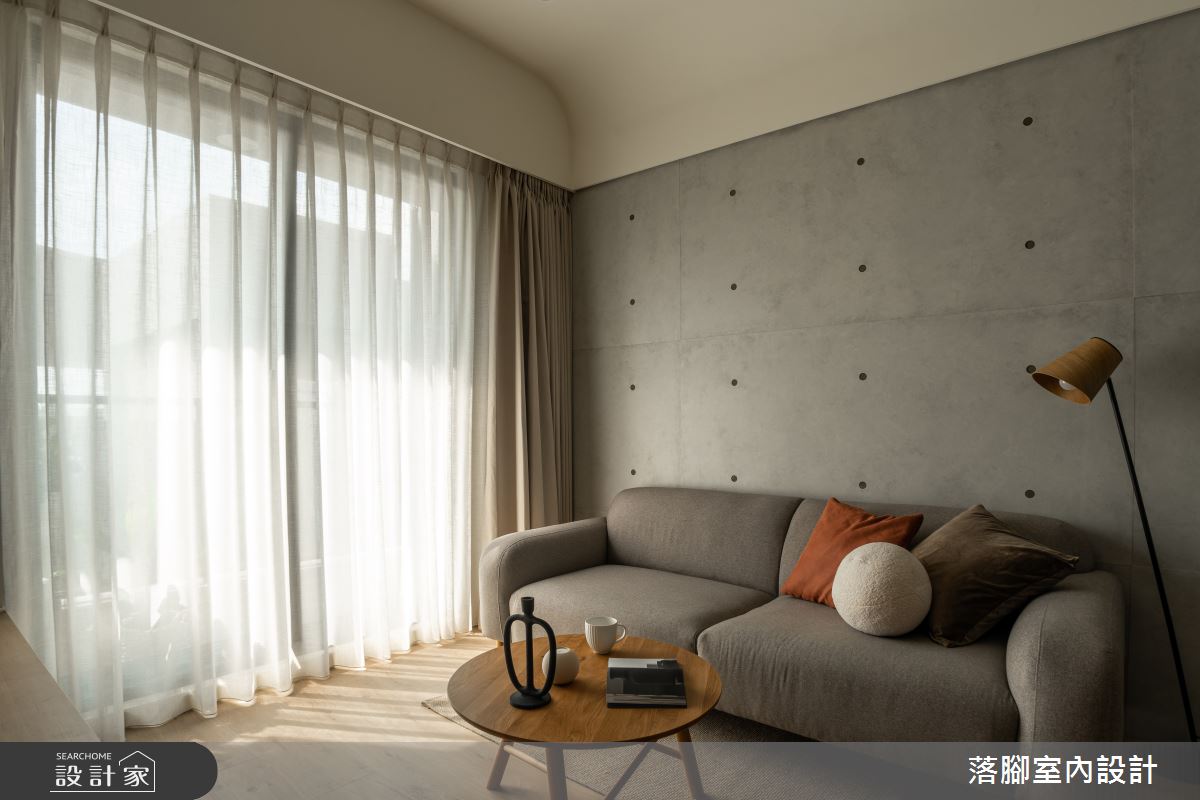 20坪新成屋(5年以下)＿北歐風客廳案例圖片＿落腳室內設計＿落腳_沐暮韶光之7