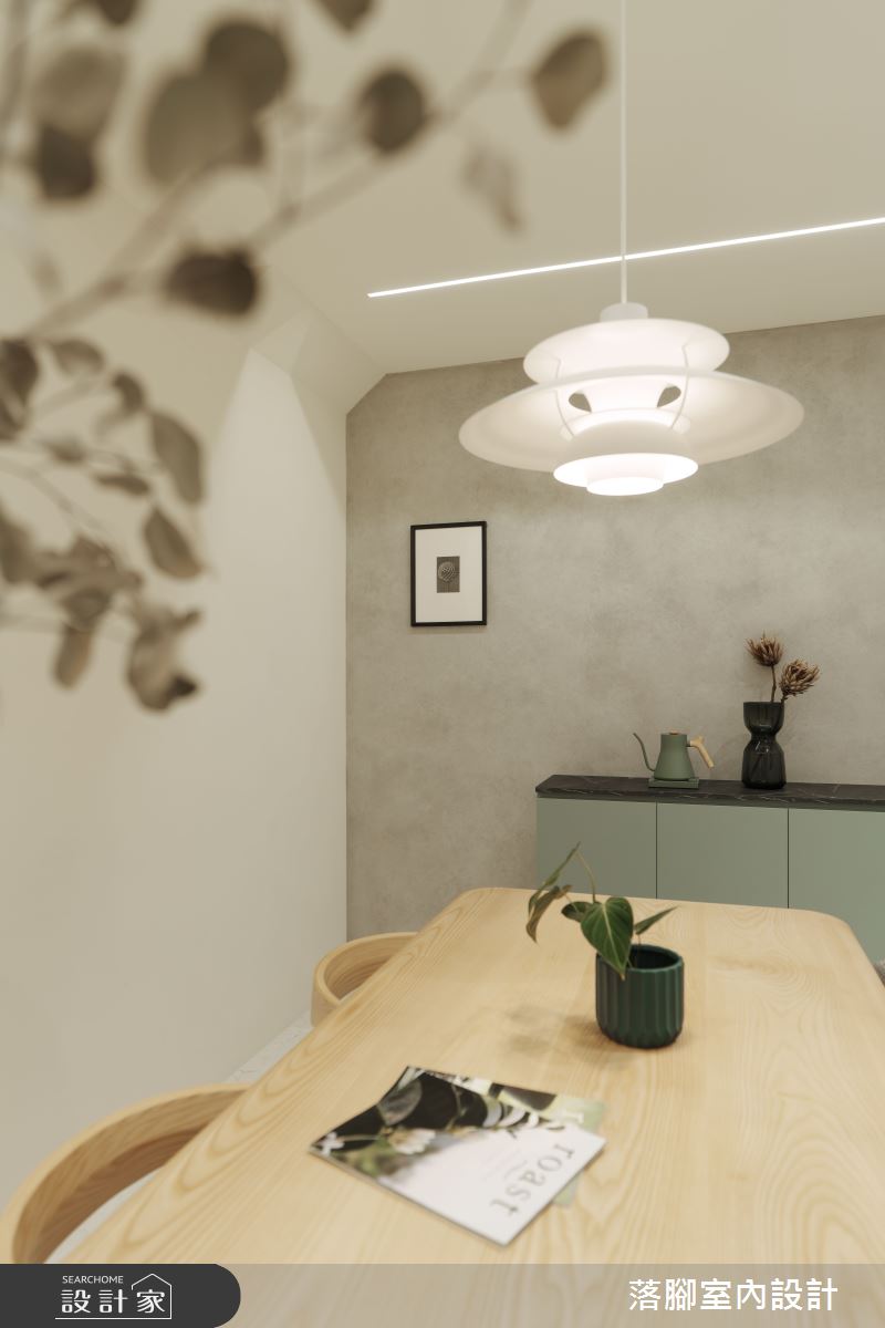 36坪新成屋(5年以下)＿現代風餐廳案例圖片＿落腳室內設計＿落腳_唯美致敬之6