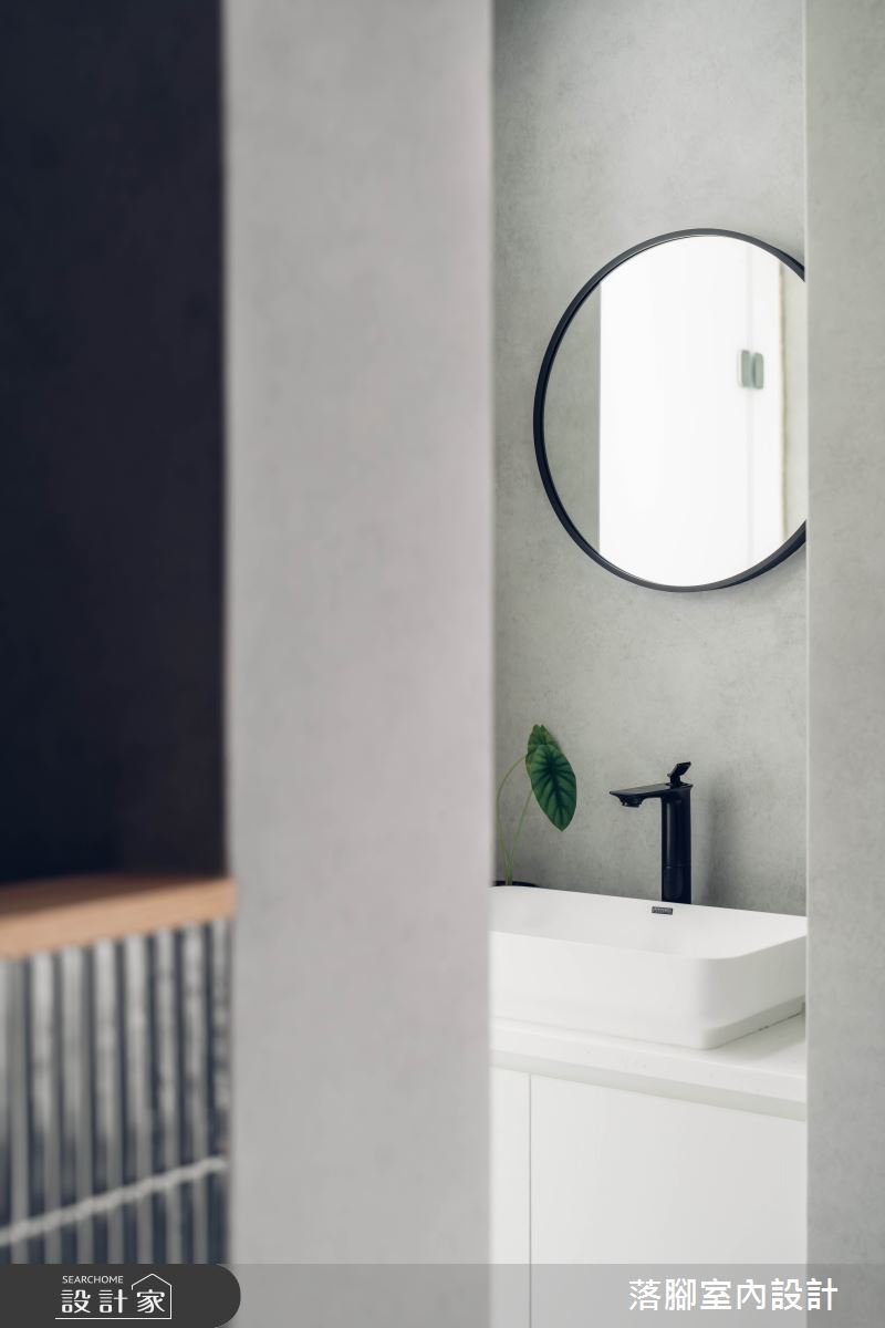 56坪老屋(41~50年)＿混搭風浴室案例圖片＿落腳室內設計＿落腳_陽春白雪之34