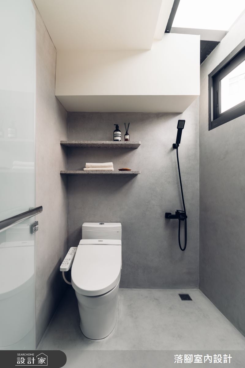 56坪老屋(41~50年)＿混搭風浴室案例圖片＿落腳室內設計＿落腳_陽春白雪之35