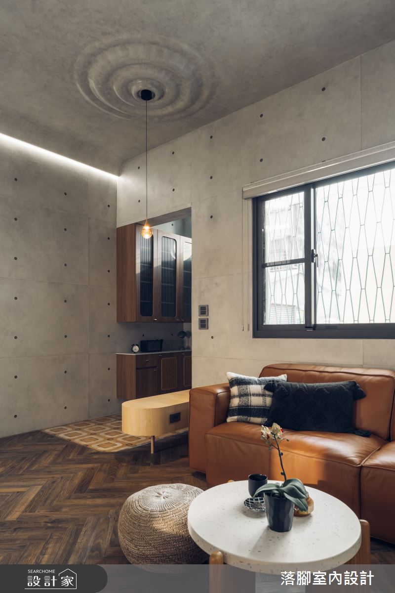 56坪老屋(41~50年)＿混搭風客廳案例圖片＿落腳室內設計＿落腳_陽春白雪之6
