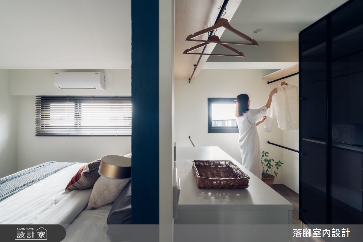 56坪老屋(41~50年)＿混搭風臥室更衣間案例圖片＿落腳室內設計＿落腳_陽春白雪之53