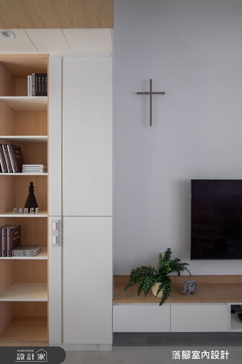 47坪老屋(16~30年)＿北歐風客廳案例圖片＿落腳室內設計＿落腳_重生之5