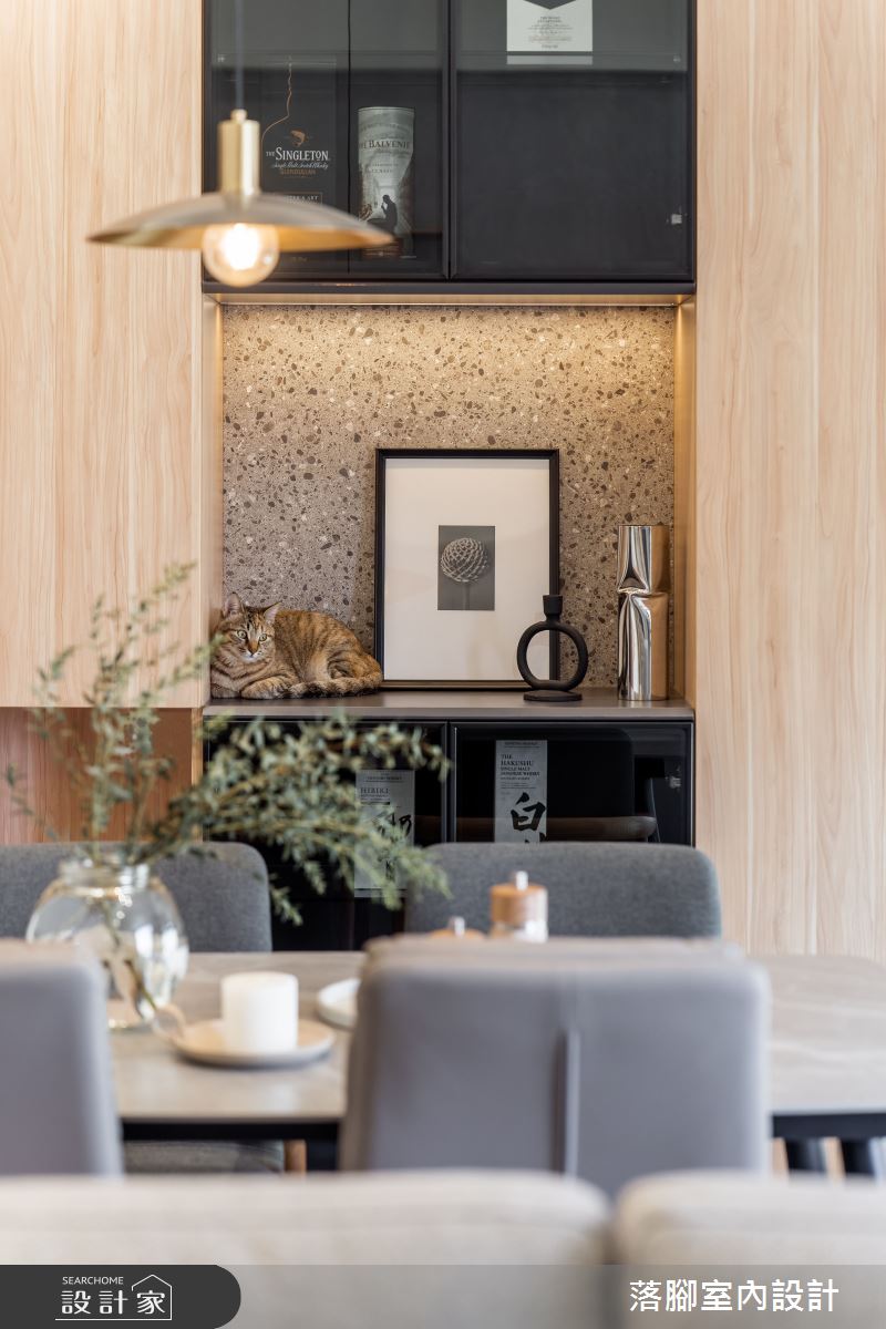 22坪新成屋(5年以下)＿現代風餐廳案例圖片＿落腳室內設計＿落腳_青空溫室之9