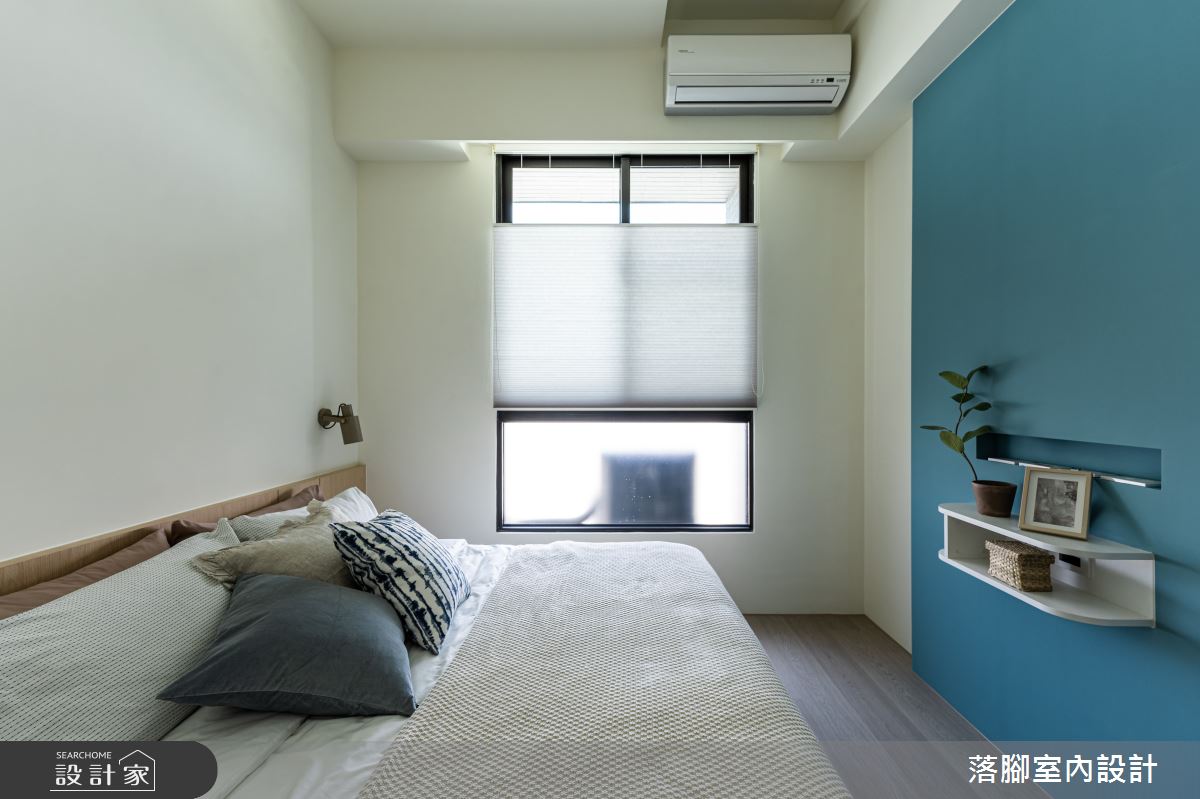 22坪新成屋(5年以下)＿現代風臥室案例圖片＿落腳室內設計＿落腳_青空溫室之12