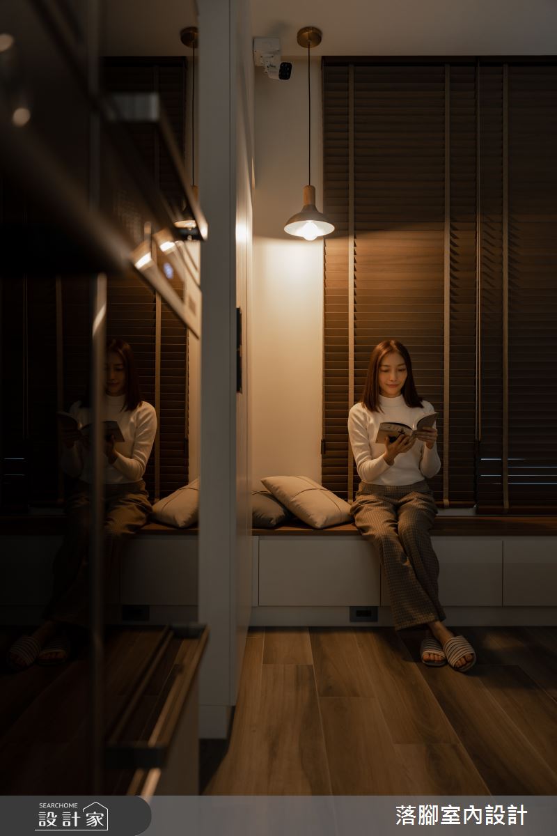 100坪＿現代風臥榻案例圖片＿落腳室內設計＿落腳_迴遊引光之14