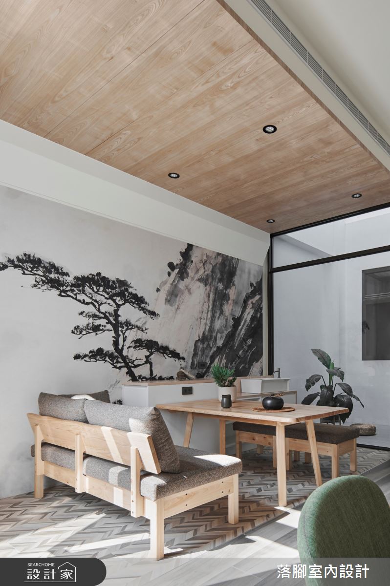 100坪＿現代風案例圖片＿落腳室內設計＿落腳_迴遊引光之12