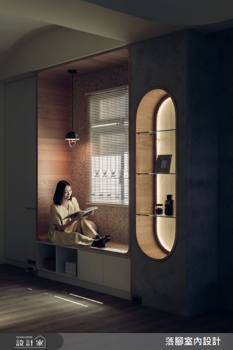 34坪新成屋(5年以下)＿現代風客廳臥榻案例圖片＿落腳室內設計＿落腳_日安美好之7