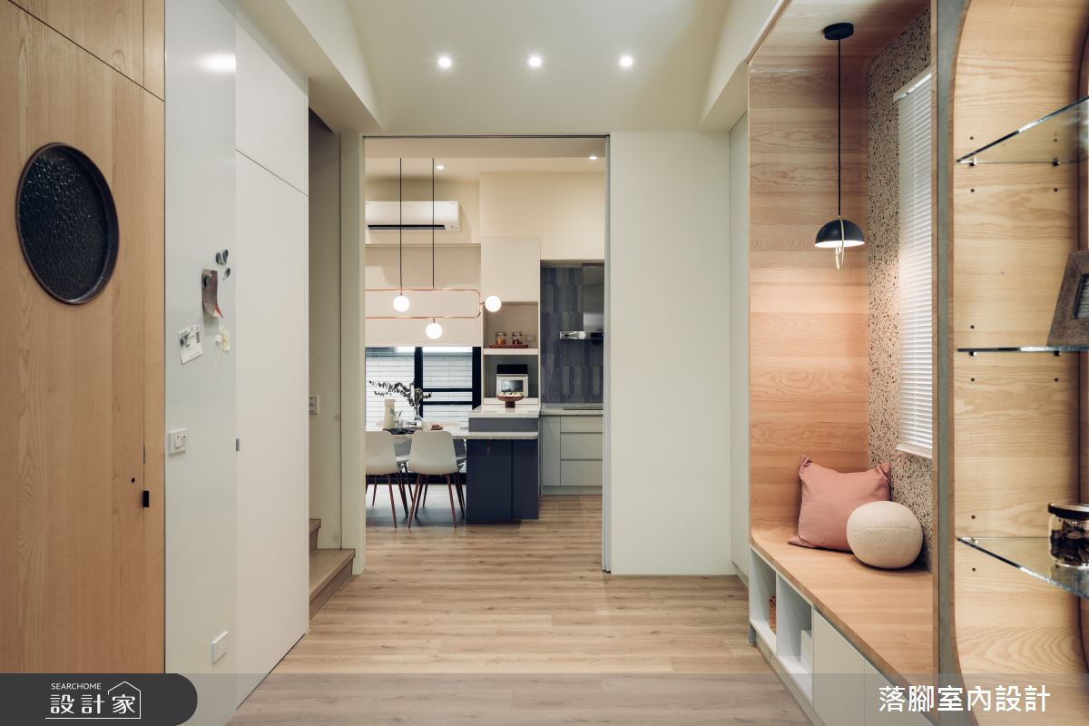 34坪新成屋(5年以下)＿現代風餐廳臥榻案例圖片＿落腳室內設計＿落腳_日安美好之23