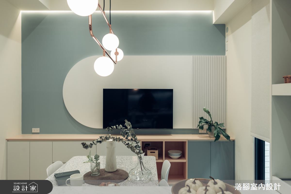 34坪新成屋(5年以下)＿現代風餐廳案例圖片＿落腳室內設計＿落腳_日安美好之33