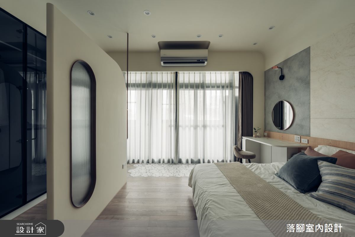 34坪新成屋(5年以下)＿現代風臥室更衣間案例圖片＿落腳室內設計＿落腳_日安美好之45