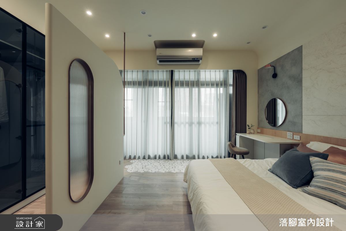 34坪新成屋(5年以下)＿現代風臥室更衣間案例圖片＿落腳室內設計＿落腳_日安美好之46