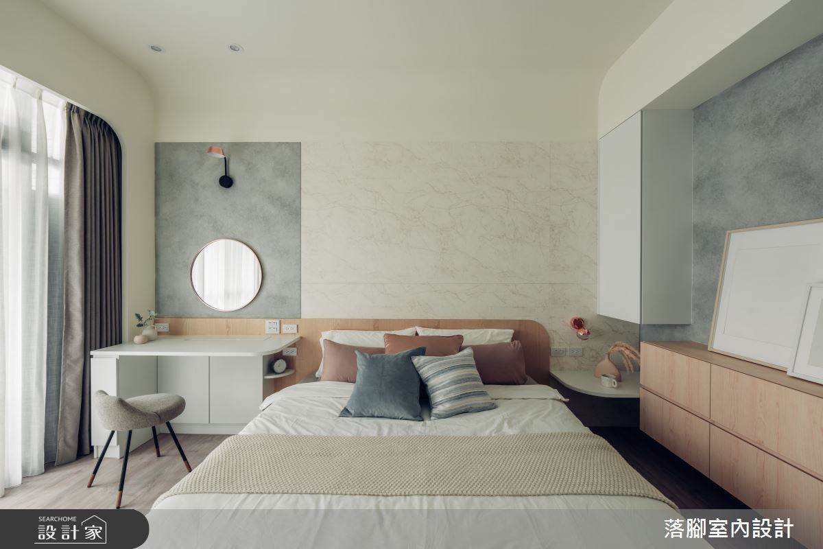 34坪新成屋(5年以下)＿現代風臥室案例圖片＿落腳室內設計＿落腳_日安美好之47