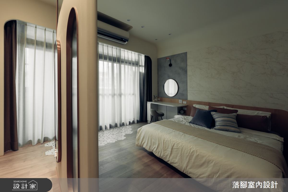 34坪新成屋(5年以下)＿現代風臥室案例圖片＿落腳室內設計＿落腳_日安美好之56