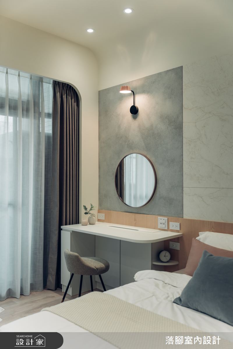 34坪新成屋(5年以下)＿現代風臥室案例圖片＿落腳室內設計＿落腳_日安美好之57