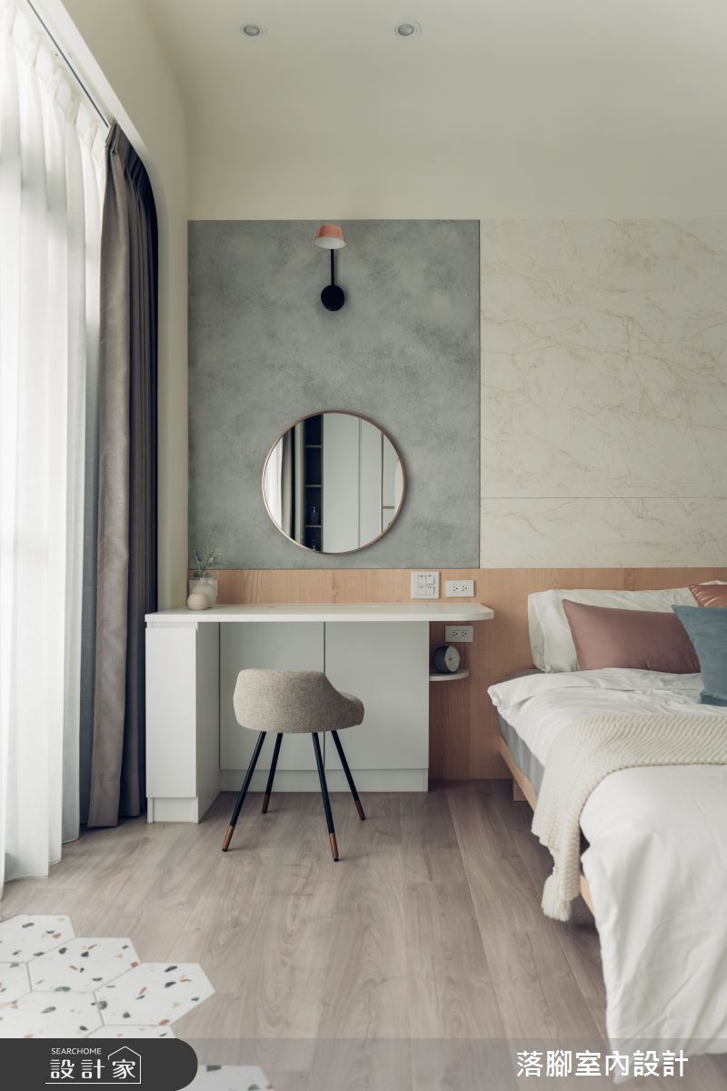 34坪新成屋(5年以下)＿現代風臥室案例圖片＿落腳室內設計＿落腳_日安美好之59