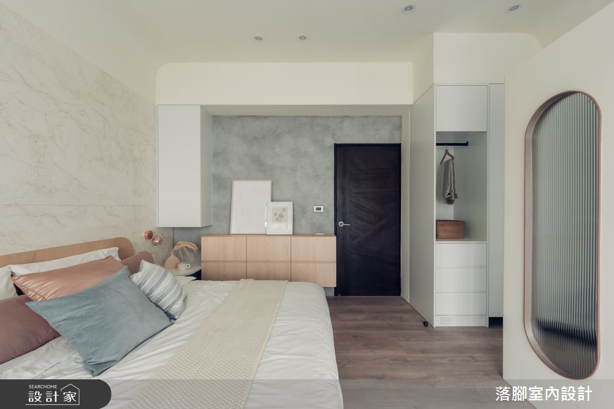 34坪新成屋(5年以下)＿現代風臥室案例圖片＿落腳室內設計＿落腳_日安美好之61
