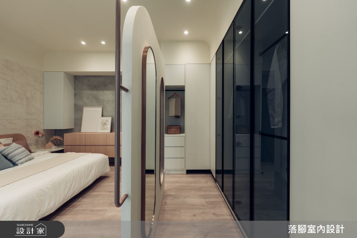 34坪新成屋(5年以下)＿現代風臥室更衣間案例圖片＿落腳室內設計＿落腳_日安美好之62