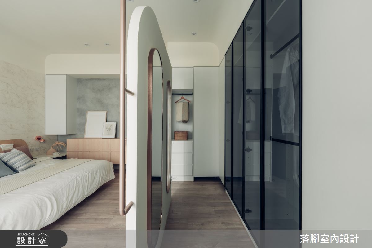 34坪新成屋(5年以下)＿現代風臥室更衣間案例圖片＿落腳室內設計＿落腳_日安美好之63