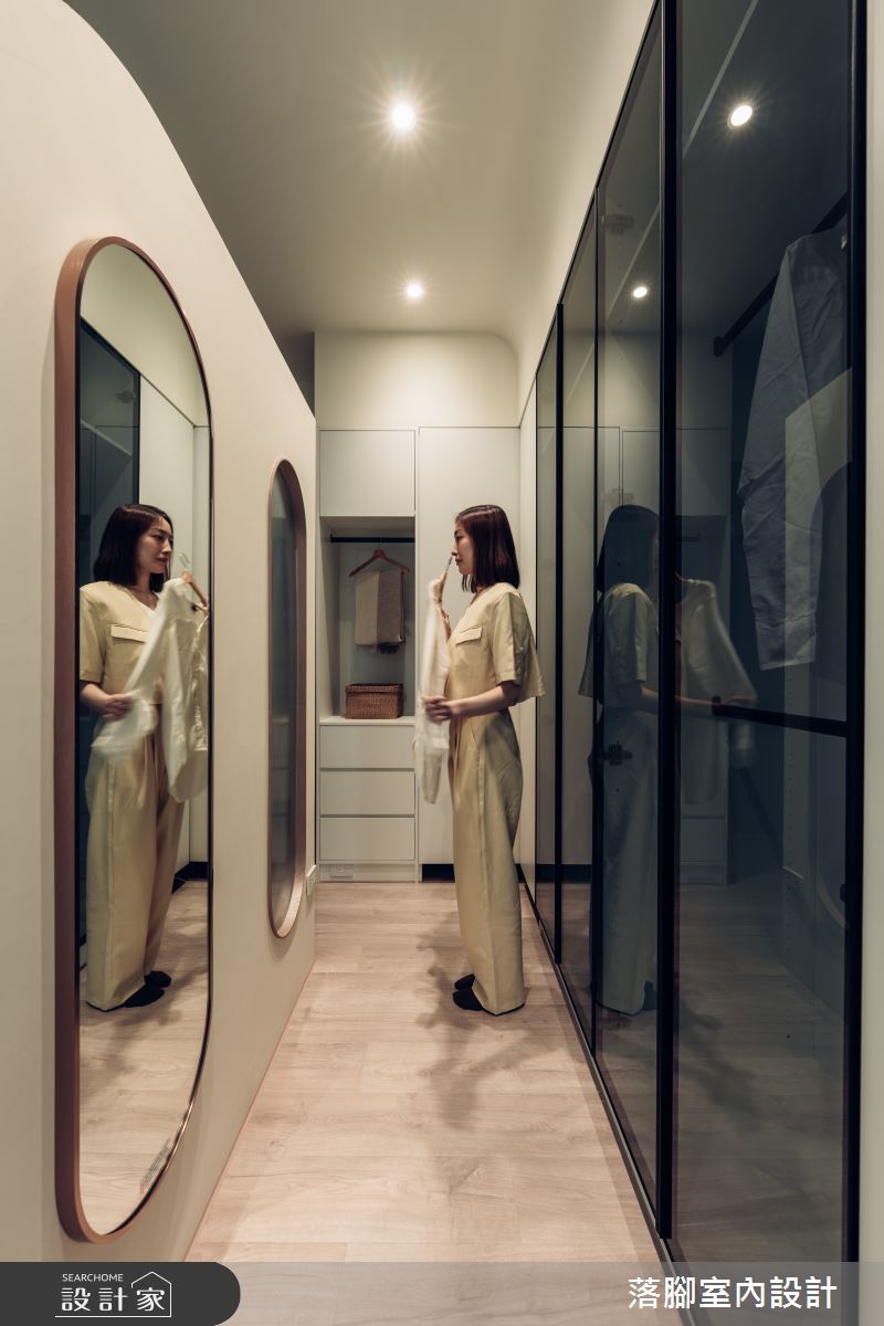 34坪新成屋(5年以下)＿現代風臥室更衣間案例圖片＿落腳室內設計＿落腳_日安美好之66