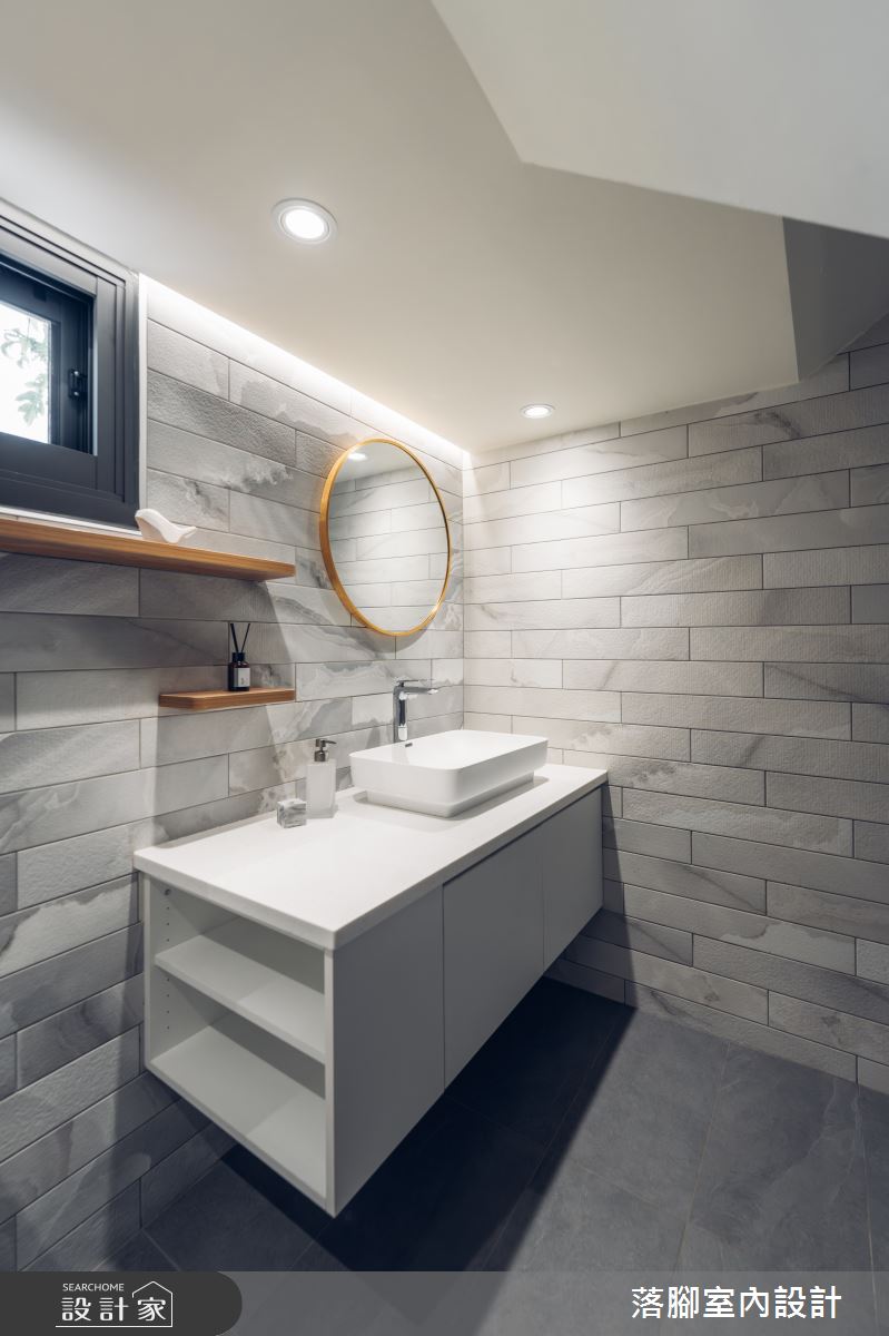 129坪老屋(16~30年)＿現代風浴室案例圖片＿落腳室內設計＿落腳_翱翔之12