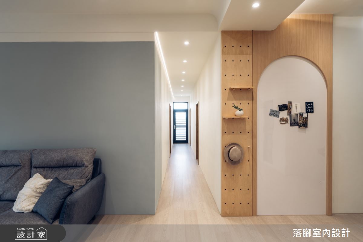 129坪老屋(16~30年)＿現代風客廳案例圖片＿落腳室內設計＿落腳_翱翔之43