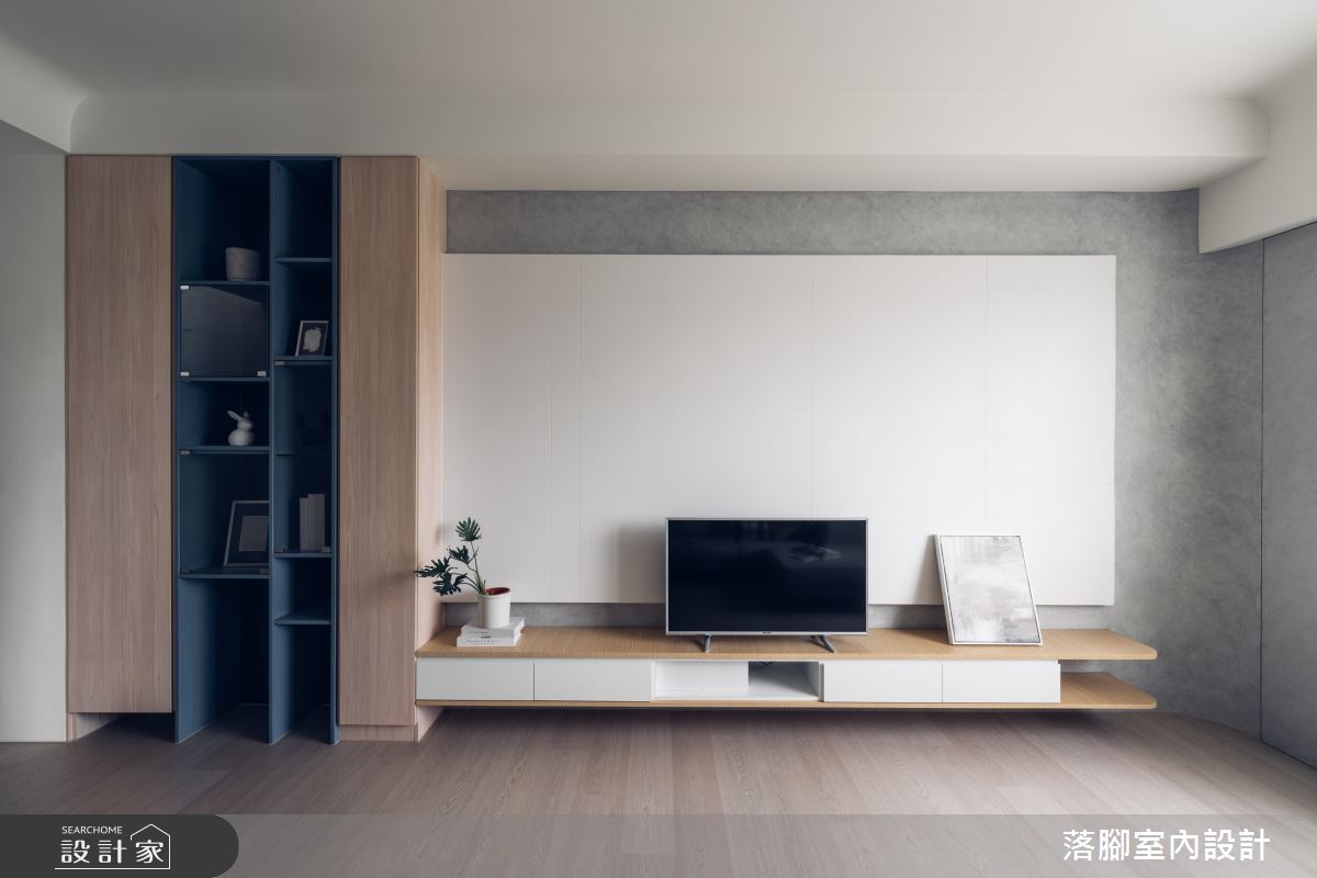 129坪老屋(16~30年)＿現代風客廳案例圖片＿落腳室內設計＿落腳_翱翔之39