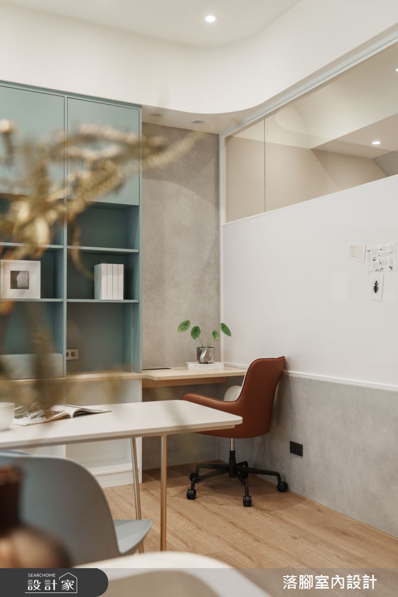 31坪新成屋(5年以下)＿現代風客廳案例圖片＿落腳室內設計＿落腳_甜心之8