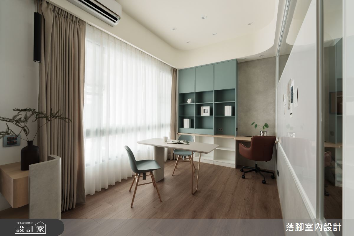 31坪新成屋(5年以下)＿現代風客廳案例圖片＿落腳室內設計＿落腳_甜心之6