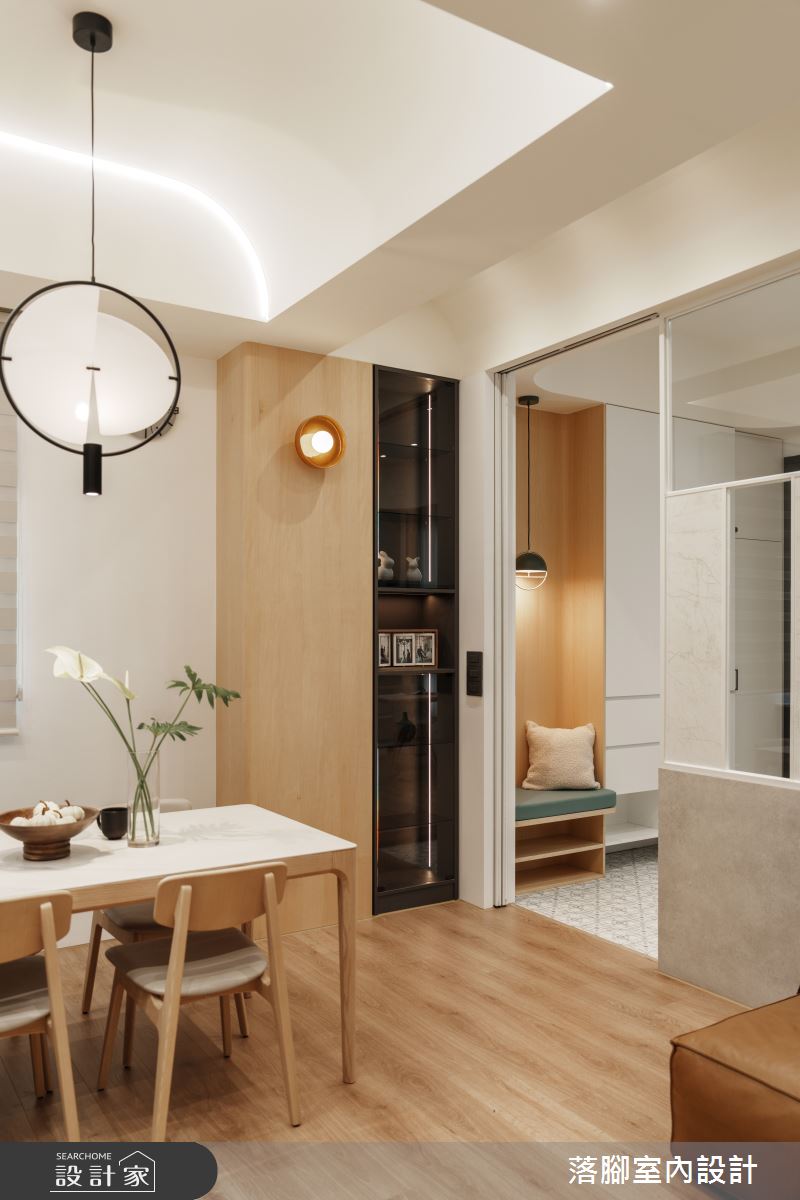 31坪新成屋(5年以下)＿現代風餐廳案例圖片＿落腳室內設計＿落腳_甜心之13